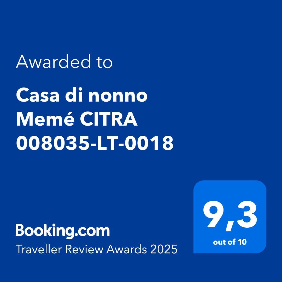 Casa di nonno Memé CITRA 008035-LT-0018 Lejlighed Andagna Eksteriør billede